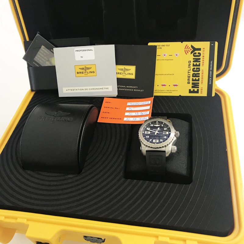 2015 Breitling Emergency II E7632522/BC02 Full Set & BSC - Image 6