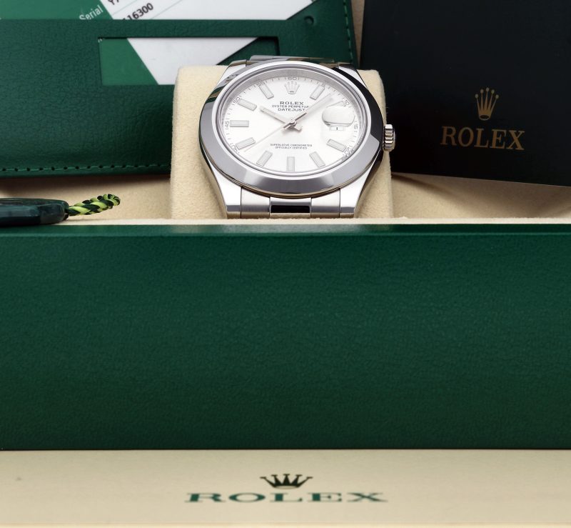 2017 Rolex Datejust II 116300 Box & Papers - Image 12