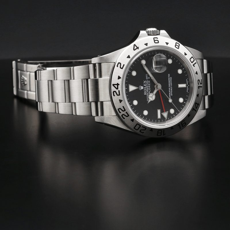 2001 Rolex Explorer II 16570 Black Dial Box and Papers - Image 4