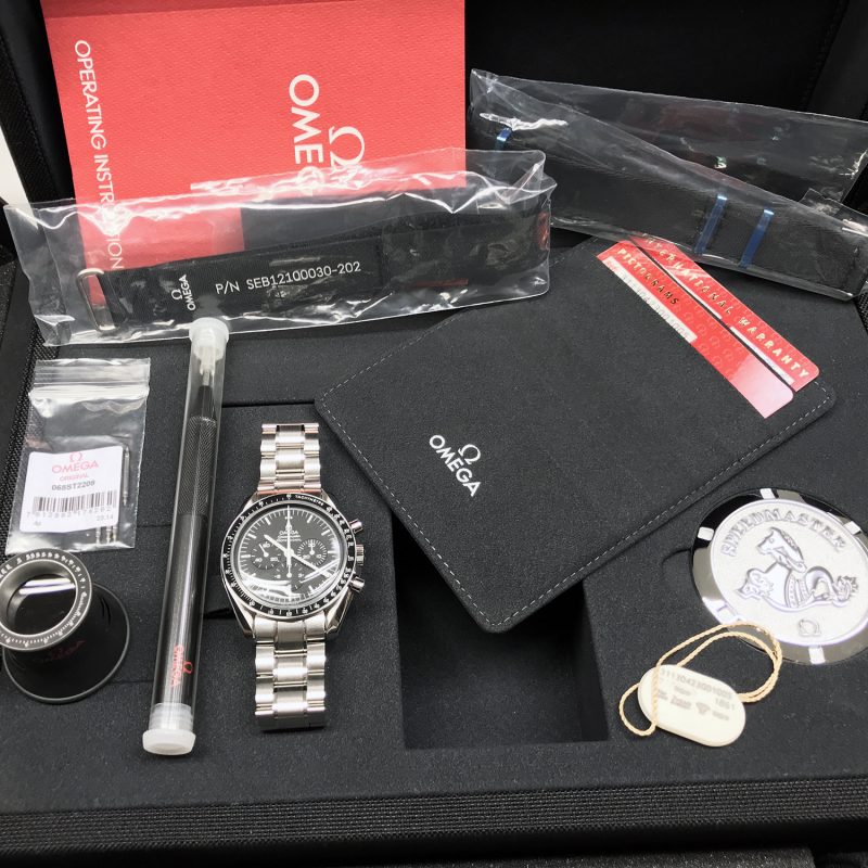 2014 Omega Speedmaster Professional Moonwatch 31130423001005  Full Set - immagine 11