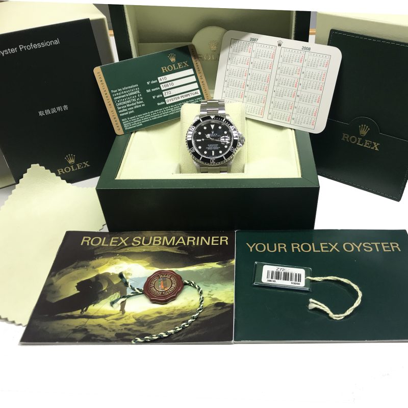 2007 Rolex Submariner 16610 Scatole e Garanzia - immagine 17