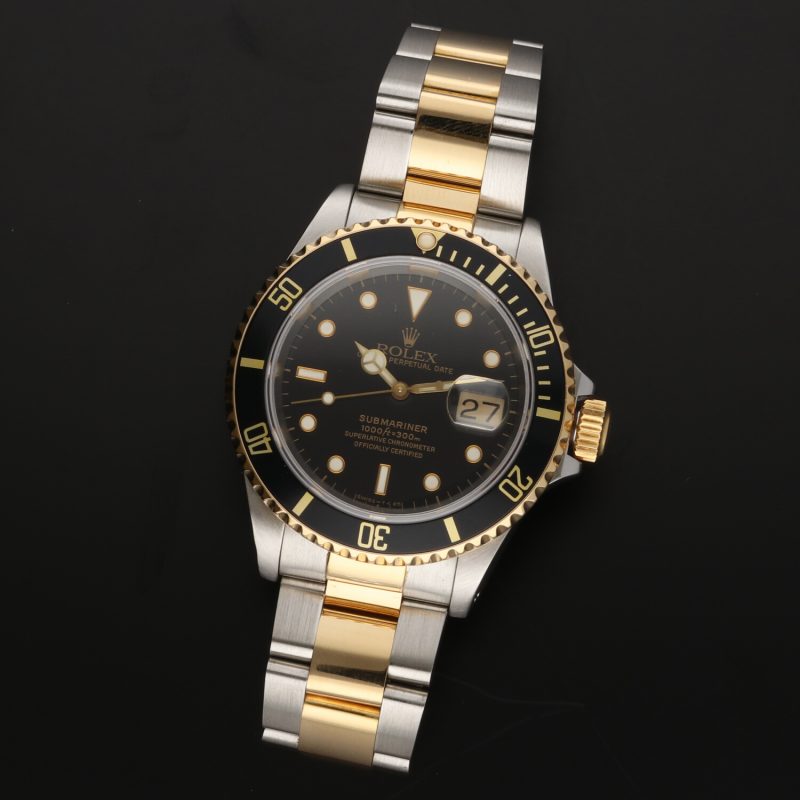 1991 Rolex Submariner 16613 Black Dial - Image 7