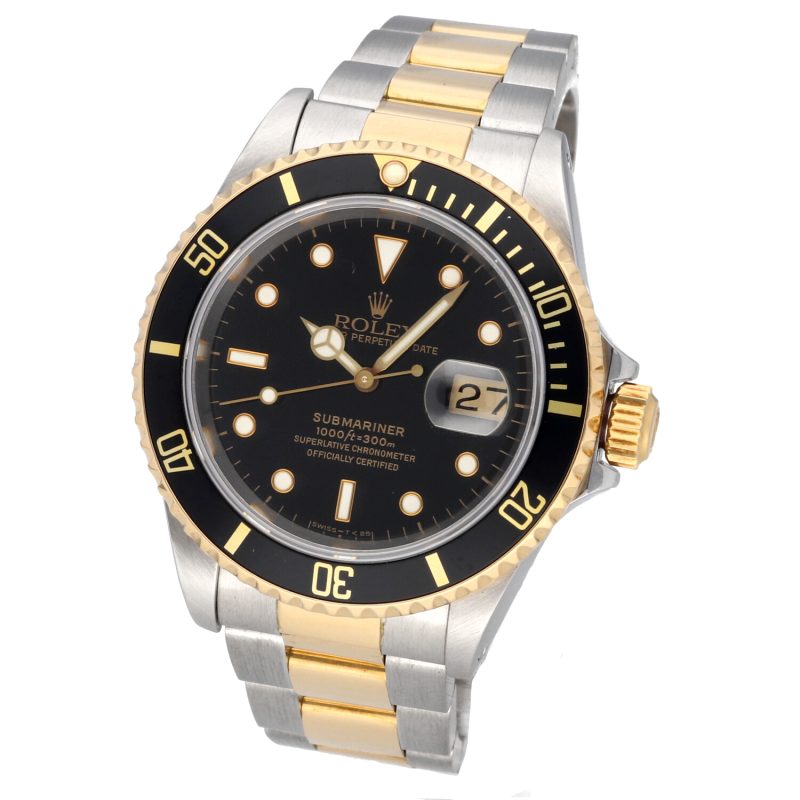 1991 Rolex Submariner 16613 Black Dial - Image 2