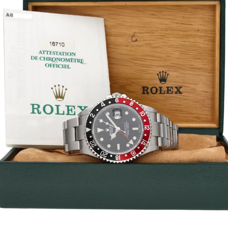 2000 Rolex GMT-Master II 16710 Coke Con Scatola e Garanzia - immagine 18