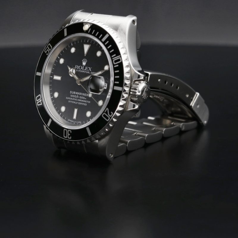 1991 Rolex Submariner ref. 16610 Quadrante Trizio Con Scatola e Garanzia Originale Revisionato! - immagine 5