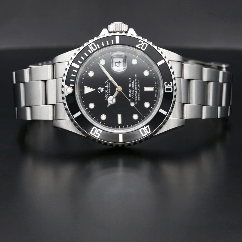 1991 Rolex Submariner ref. 16610 Quadrante Trizio Con Scatola e Garanzia Originale Revisionato! - immagine 8