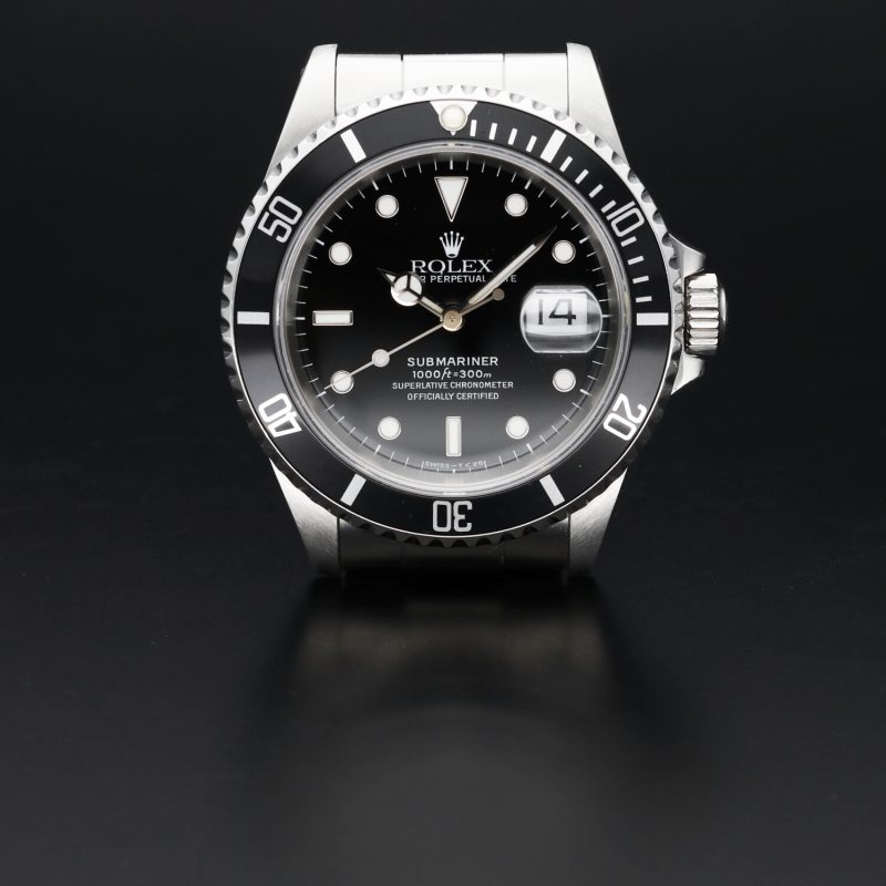 1991 Rolex Submariner ref. 16610 Quadrante Trizio Con Scatola e Garanzia Originale Revisionato! - immagine 3