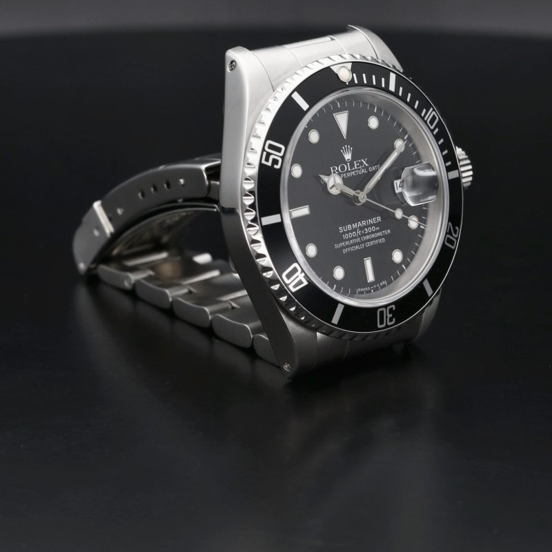 1991 Rolex Submariner ref. 16610 Quadrante Trizio Con Scatola e Garanzia Originale Revisionato! - immagine 4