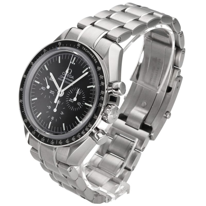 2020 Omega Speedmaster Professional Moonwatch Vetro Zaffiro 31130423001006 Full-Set - immagine 2