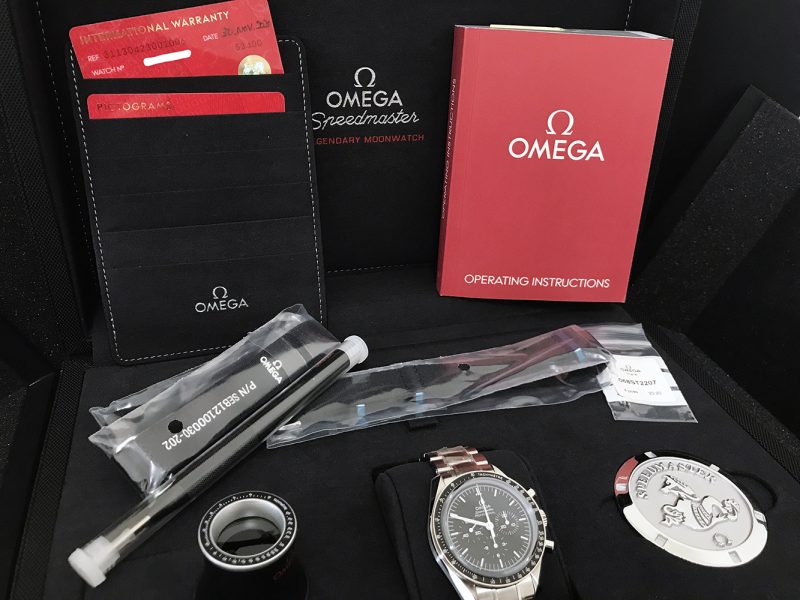 2020 Omega Speedmaster Professional Moonwatch 31130423001006 Nuovo - Pellicolato - immagine 9