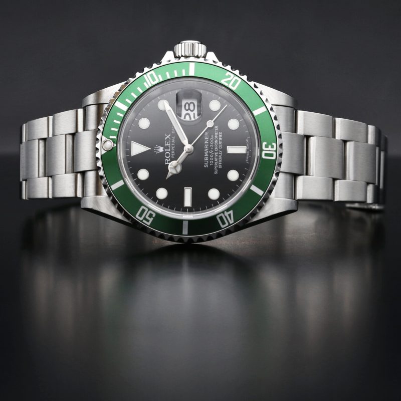 2006 Rolex Submariner "Kermit" 16610LV Scatola & Garanzia - immagine 10