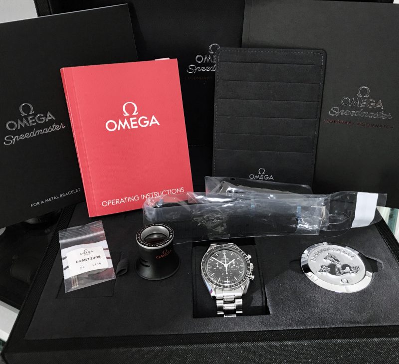 2016 Omega Speedmaster Professional Moonwatch 31130423001005  con Scatola - immagine 14