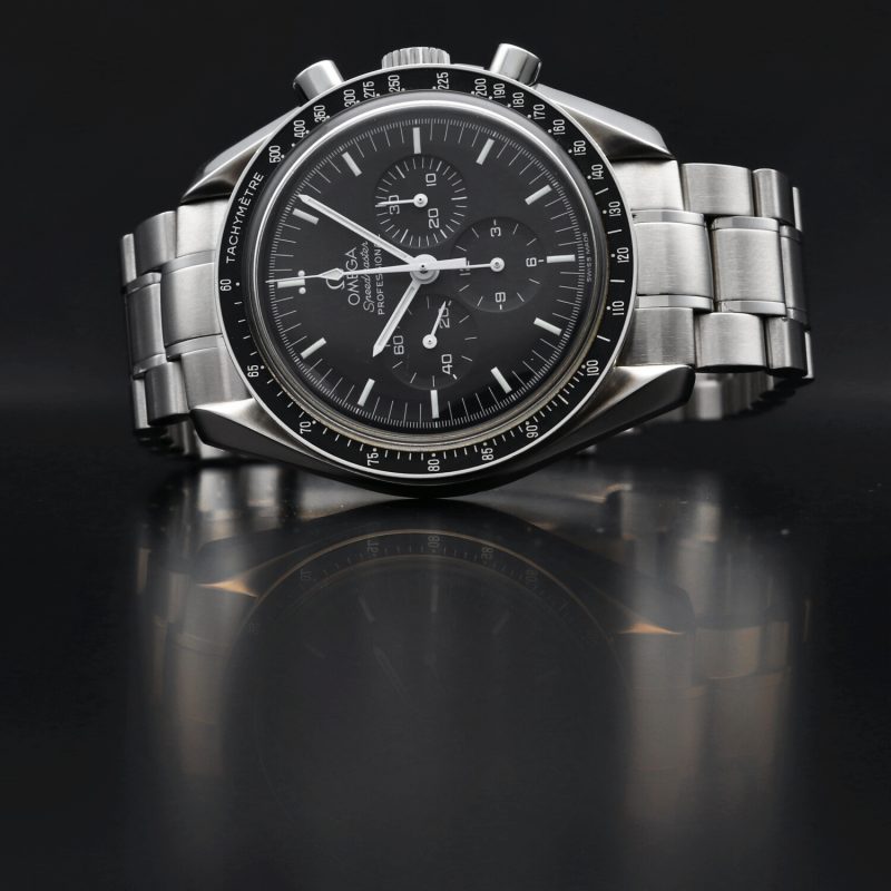 2002 Omega Speedmaster Professional Moonwatch 35705000 con Garanzia - immagine 7