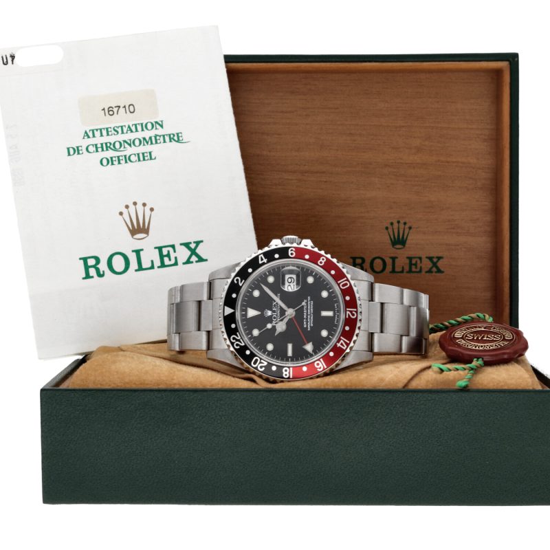 1998 Rolex GMT-Master II 16710 Coke con Scatola & Garanzia - immagine 17