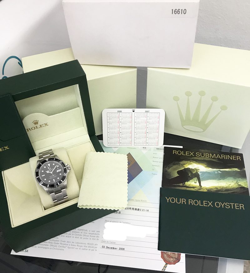 2006 Rolex Submariner Date 16610T with Box and Papers NOS Unworn - Image 16