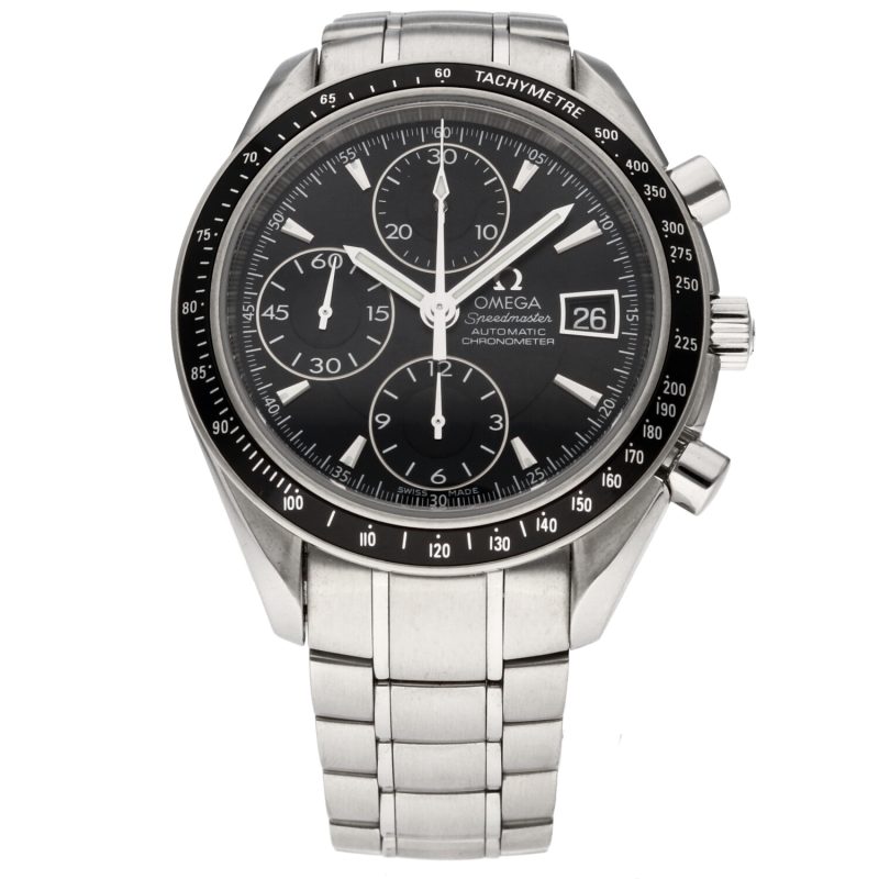 2013 Omega Speedmaster Date Chronometer Automatico 3210.50.00 Full-Set - immagine 3