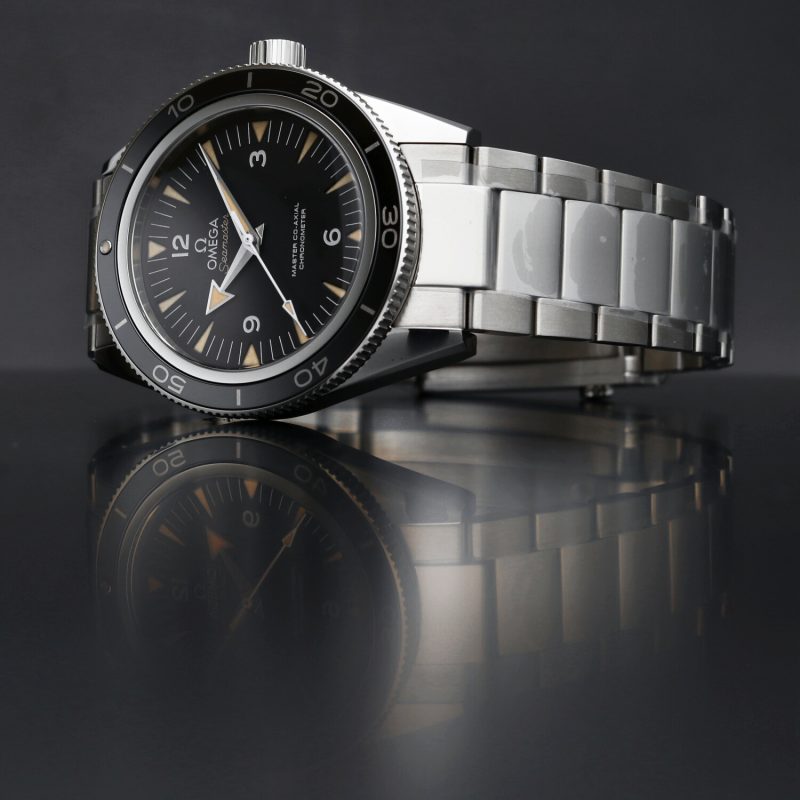 2021 Omega Seamaster 300 Co-Axial 233.30.41.21.01.001  Nuovo con Pellicole - immagine 4