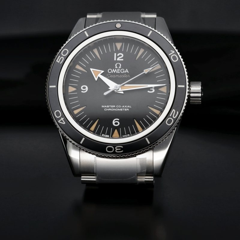 2021 Omega Seamaster 300 Co-Axial 233.30.41.21.01.001  Nuovo con Pellicole - immagine 5