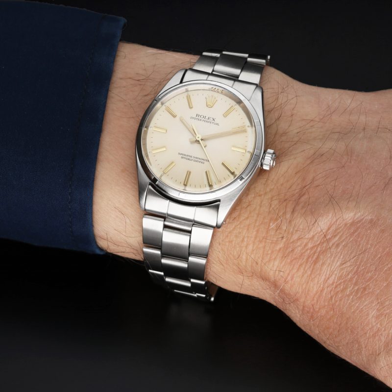 1960 ca. Vintage Rolex Oyster Perpetual 1002 - immagine 4