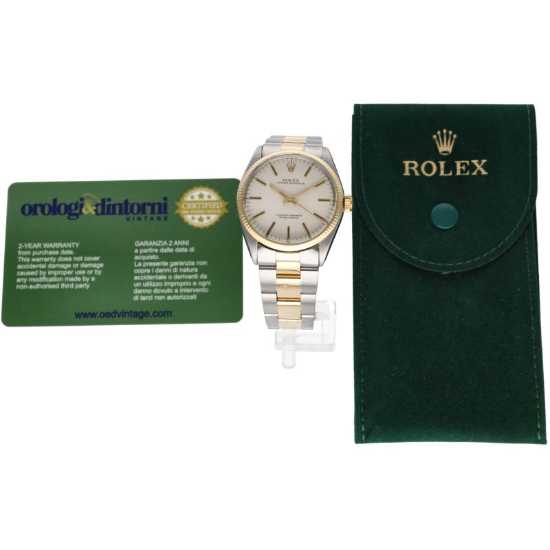 1969 ca. Vintage Rolex Two Tone Oyster Perpetual ref. 1005 - Image 12