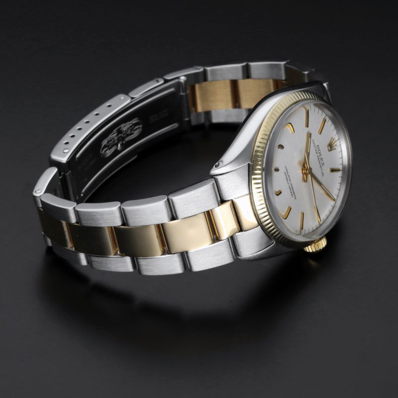 1969 ca. Vintage Rolex Two Tone Oyster Perpetual ref. 1005 - Image 8