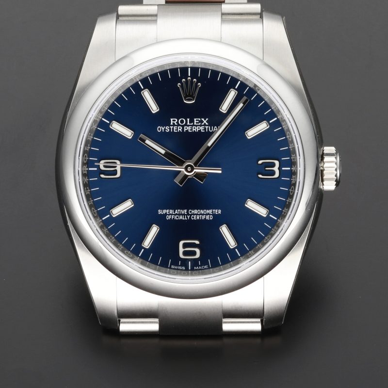 2018 Rolex Oyster Perpetual 116000 Nuovo con Pellicole - immagine 4