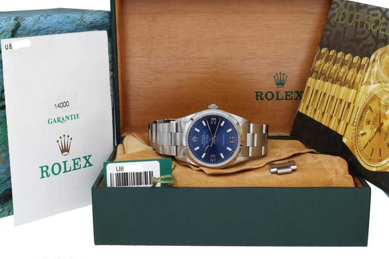 1998 Rolex Air-King Precision 14000 with Box & Papers - Image 12