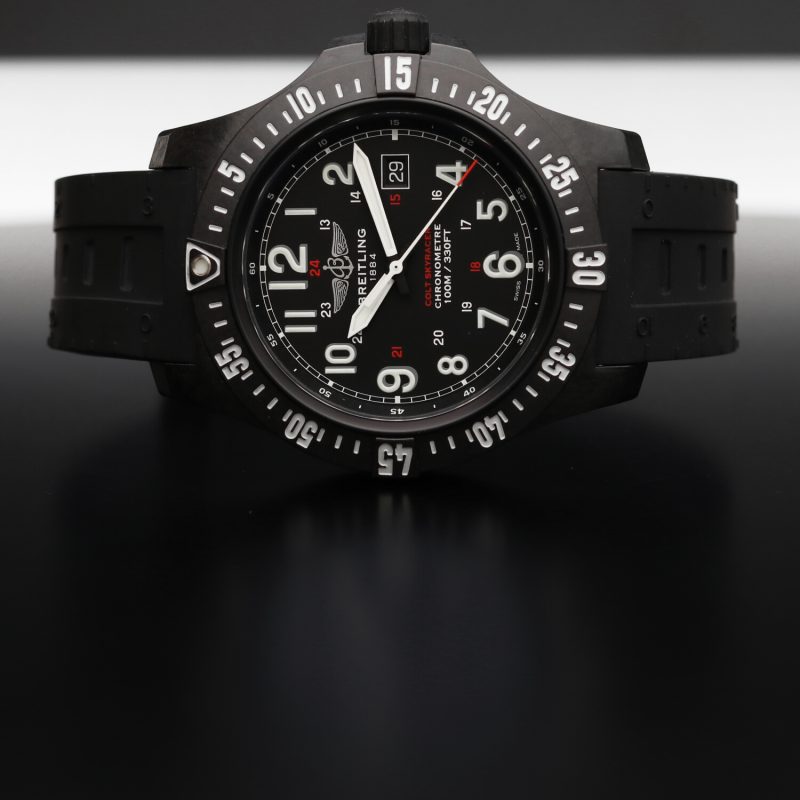 2019 Breitling Colt Skyracer Black Carbon X74320E4/BF87/293S with Box & Card - Image 4