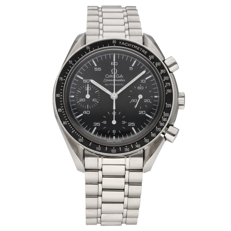 ca. 2000 Omega Speedmaster Reduced Automatic 351050 with Box & Papers - Image 3