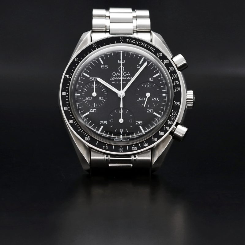 ca. 2000 Omega Speedmaster Reduced Automatic 351050 with Box & Papers - Image 4