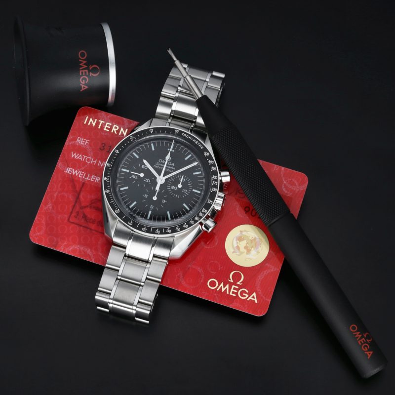 2019 Omega Speedmaster Professional Moonwatch 31130423001005  Full Set - immagine 4