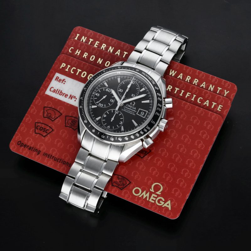 2010 Omega Speedmaster Date Chronometer Automatico 3210.50.00 Full-Set - immagine 5