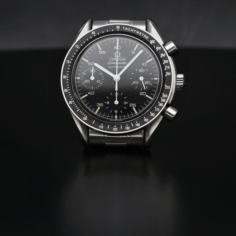 1991 Omega Speedmaster Reduced Automatico 35105000 Quadrante Trizio - immagine 5