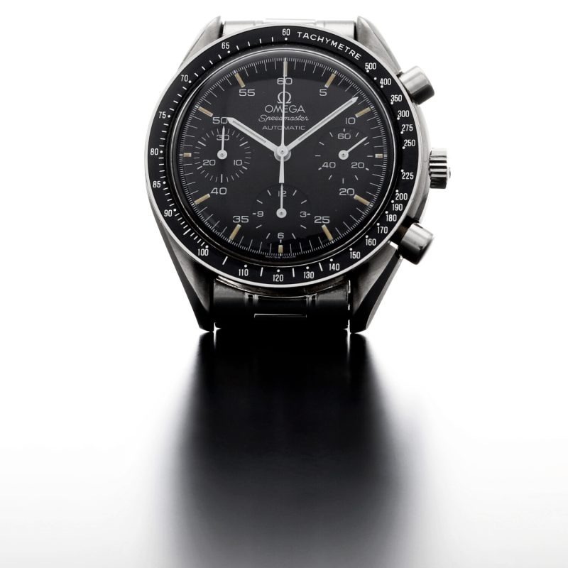 1991 Omega Speedmaster Reduced Automatico 35105000 Quadrante Trizio - immagine 4