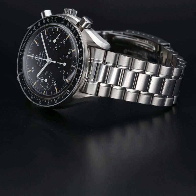 1991 Omega Speedmaster Reduced Automatico 35105000 Quadrante Trizio - immagine 8