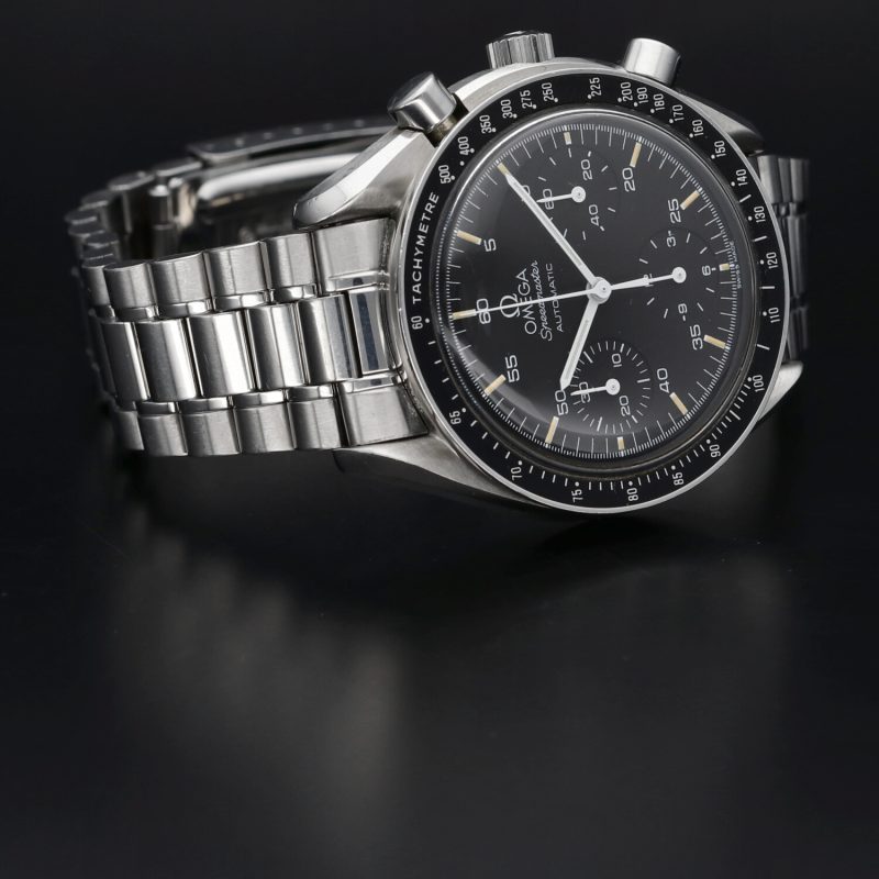 1991 Omega Speedmaster Reduced Automatico 35105000 Quadrante Trizio - immagine 7