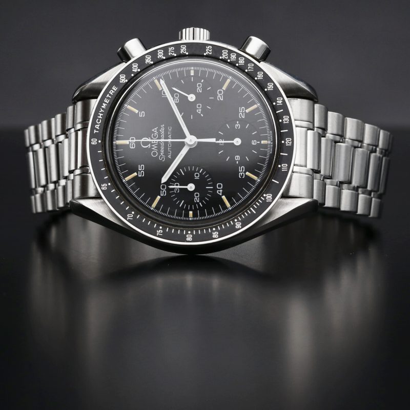 1991 Omega Speedmaster Reduced Automatico 35105000 Quadrante Trizio - immagine 6