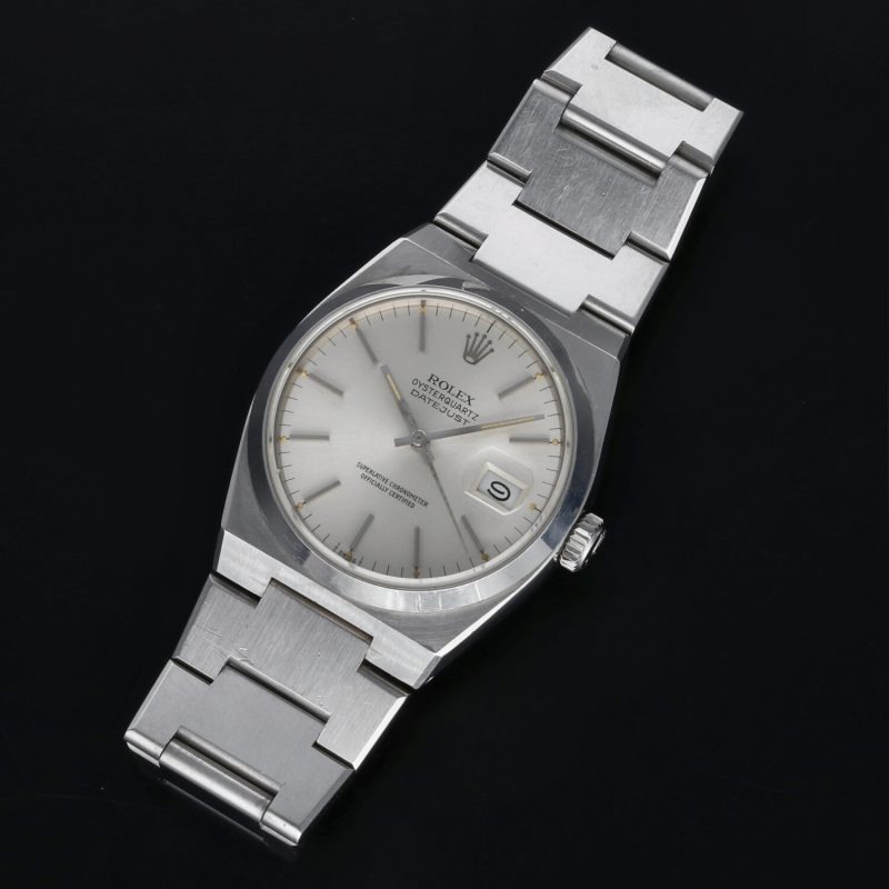 1983 Rolex Vintage OysterQuartz Datejust 17000 con Scatola e Garanzia - immagine 14