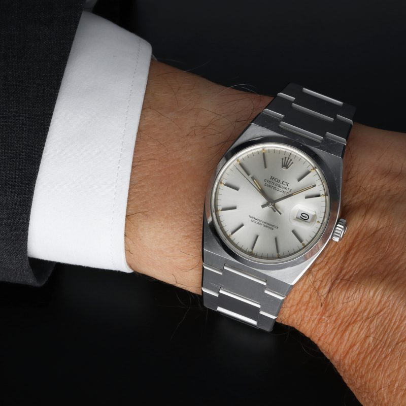 1983 Rolex Vintage OysterQuartz Datejust 17000 con Scatola e Garanzia - immagine 5