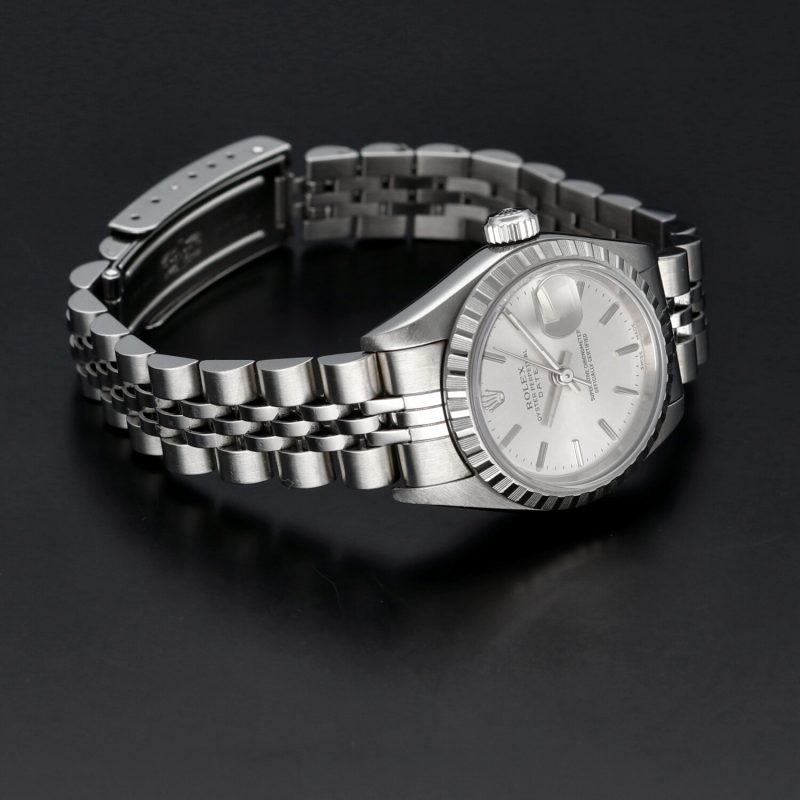 1999 Rolex Oyster Perpetual Date 69240 with Box & Papers - Image 6