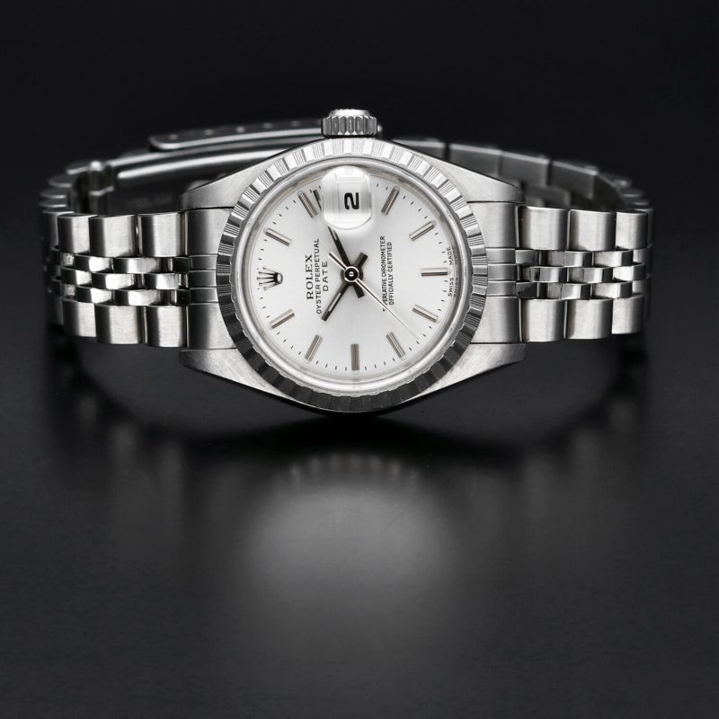 1999 Rolex Oyster Perpetual Date 69240 with Box & Papers - Image 4