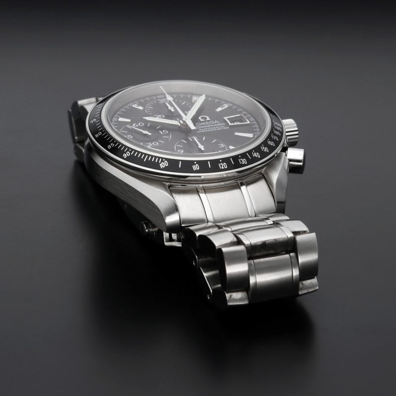 2009 Omega Speedmaster Date Chronometer Automatico 3210.50.00 Acciaio 40mm con Scatola & Garanzia - immagine 6