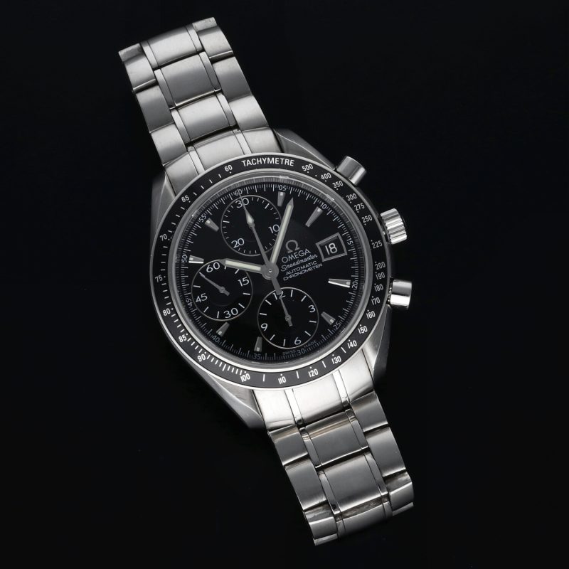 2009 Omega Speedmaster Date Chronometer Automatico 3210.50.00 Acciaio 40mm con Scatola & Garanzia - immagine 9