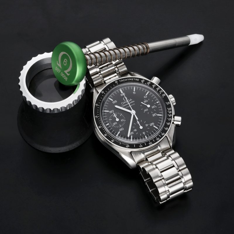 1998 Omega Speedmaster Reduced Automatico 35105000 Revisione Omega - immagine 4