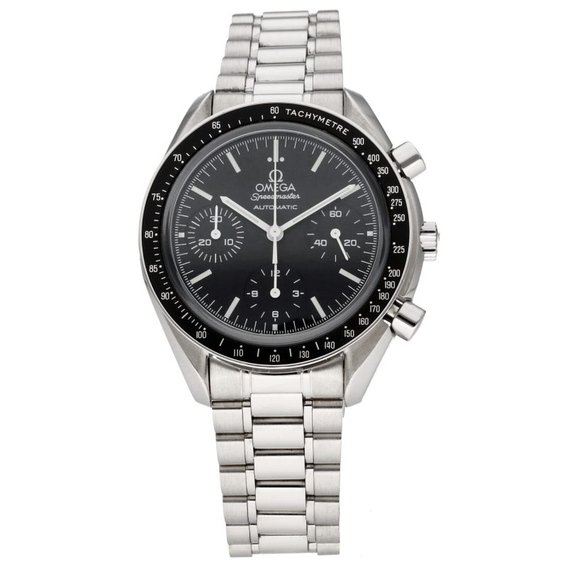 2008 Omega Speedmaster Automatico 35395000 Cristallo Zaffiro con Scatola e Garanzia - Revisione Omega - immagine 3