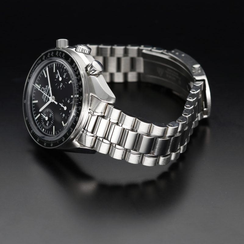 2008 Omega Speedmaster Automatico 35395000 Cristallo Zaffiro con Scatola e Garanzia - Revisione Omega - immagine 7