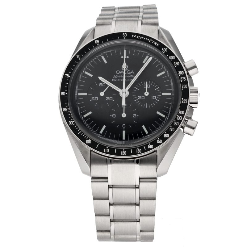 2005 Omega Speedmaster Professional Moonwatch 35705000 with Box & Card Omega Serviced - Image 3