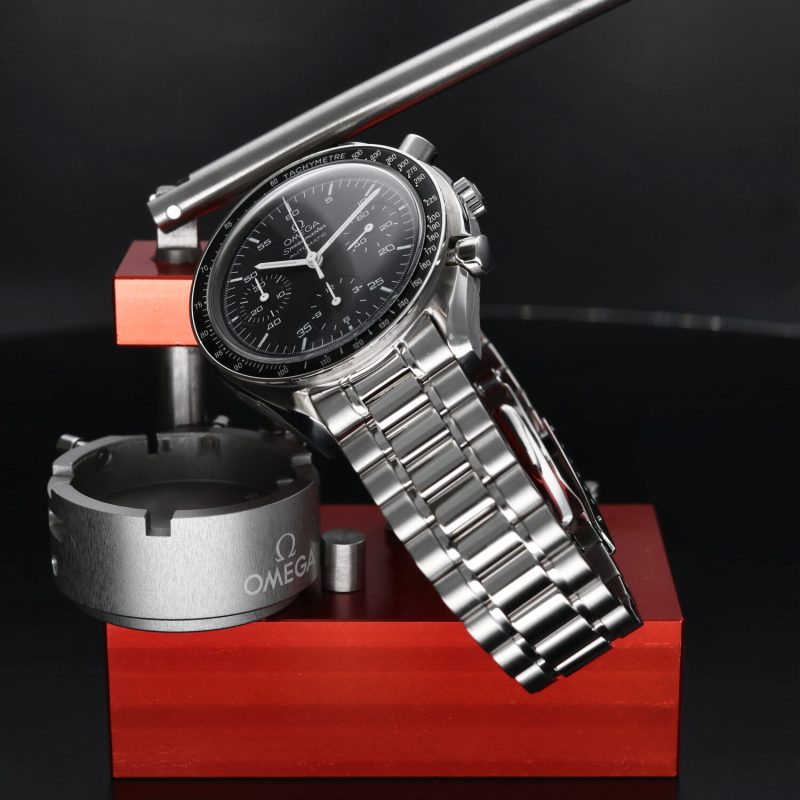 1998 Omega Speedmaster Reduced ref. 35105000 Acciaio Automatico 39mm Revisionato! - immagine 6