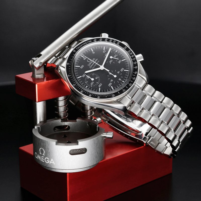 1998 Omega Speedmaster Reduced ref. 35105000 Acciaio Automatico 39mm Revisionato! - immagine 5