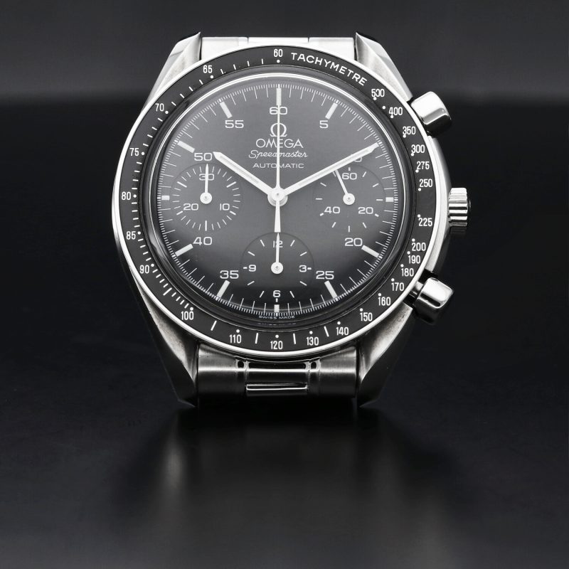 1998 Omega Speedmaster Reduced 35105000 Automatico 39mm con Scatola & Garanzia Revisionato! - immagine 12